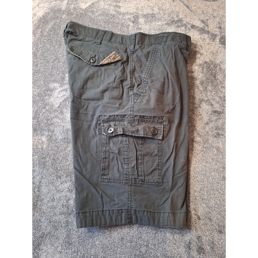 Wearfirst Free‎ -Band Cargo Shorts Mens 38 Black 90's Work Wear Utility